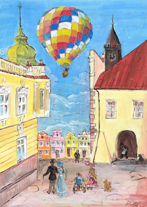 Pohlednice Havlíčkův Brod - Rodinná procházka