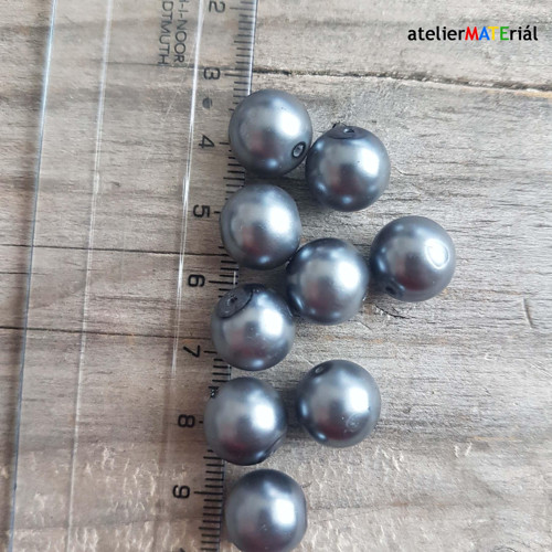 Voskové perle 12 mm 9ks