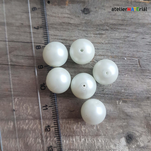 Voskové perle 12 mm 6ks