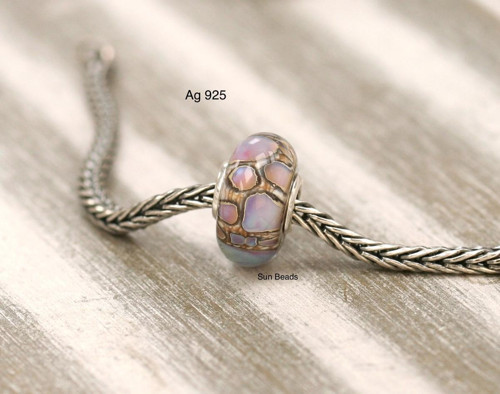 Perlorodka, Ag 925 průvlek 4,3 mm — foto 1