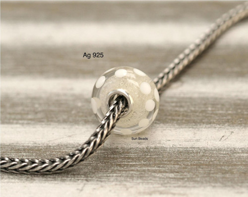 Sníh, Ag 925 průvlek 4,3 mm — foto 1