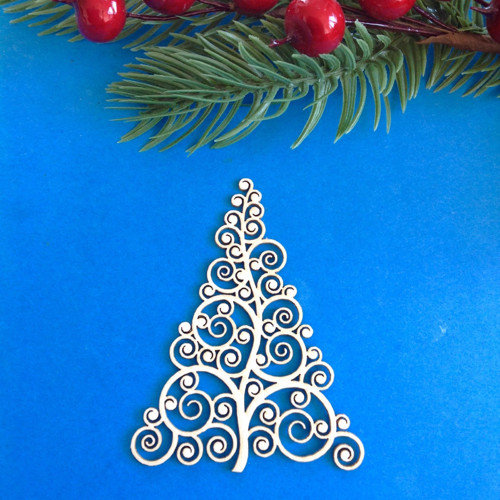 Vanoční dekorace, chipboard — foto 1
