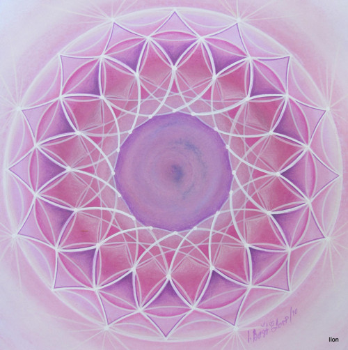 MANDALA "POŠLI TO DÁL" 4. čakra — foto 1
