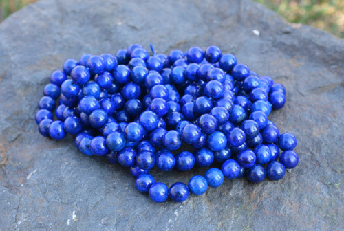 Lapis lazuli 8mm 10ks/33.-kč — foto 1