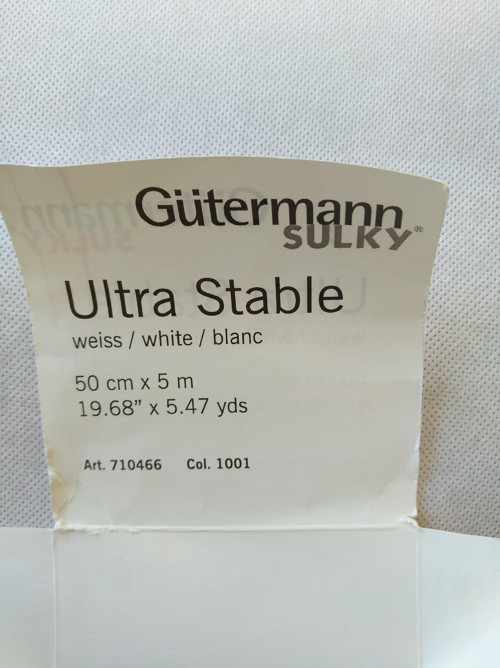 Ultra Stable bílý 50 cm šíře — foto 1