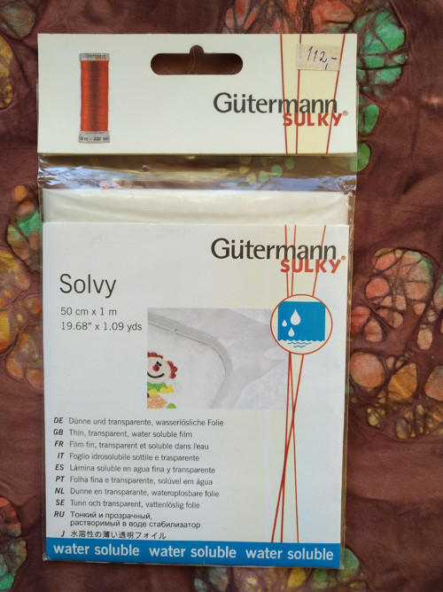 Solvy 50 cm * 1 m