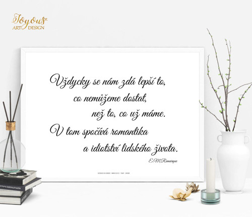 Inspirujíci plakát E.M.Remarque — foto 1