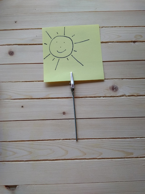 Kovový klip - materiál — foto 1