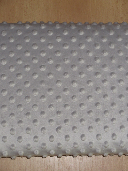 Prostěradlo do gumy 60 x 120 cm Minky světle šedá