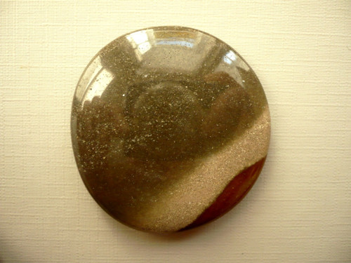 Placka - jaspis polychrom 47 mm, č.1018w — foto 1