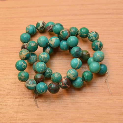 Jaspis 8 mm - regalit - 2 kusy