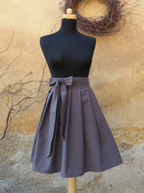 Šedofialová Elegantní Xs - S — foto 1