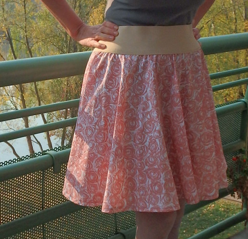 Opravdická kolová, starorůžová — foto 1