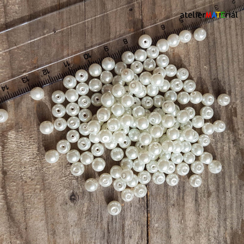 Voskové perle 6 mm