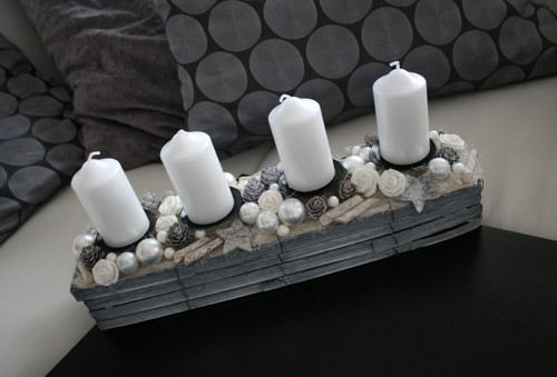 Adventní štola v bílé — foto 1
