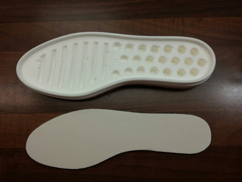 Podešve pro háčkované boty bílé vel. 38 — foto 1