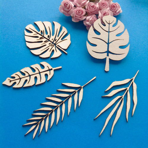Dekorace 5 ks ,chipboard (CHC) — foto 1