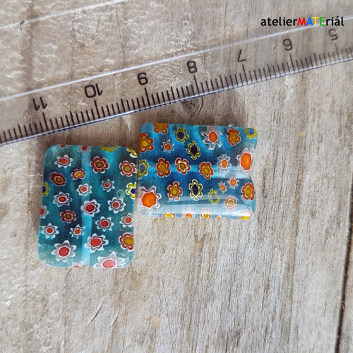 Skleněné korálky 2ks — foto 1