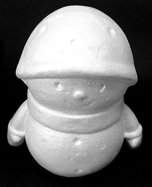Polystyrén, Sněhulák, 18,5 x 20 cm