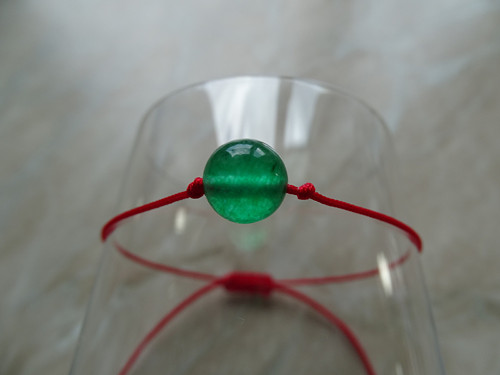 Náramek Kabbalah - jadeit (0,8) — foto 1