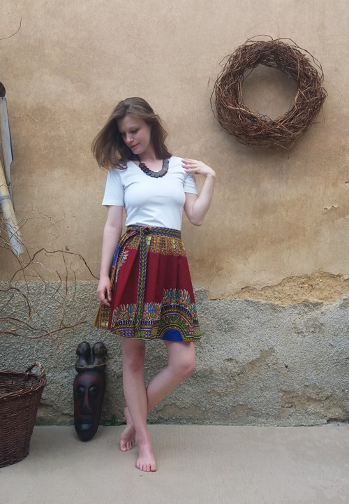 Afrika - Bordó Makenzi - Sleva!! — foto 1