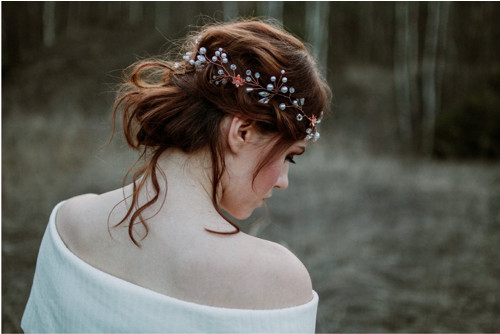 Boho věneček - rosegold — foto 1