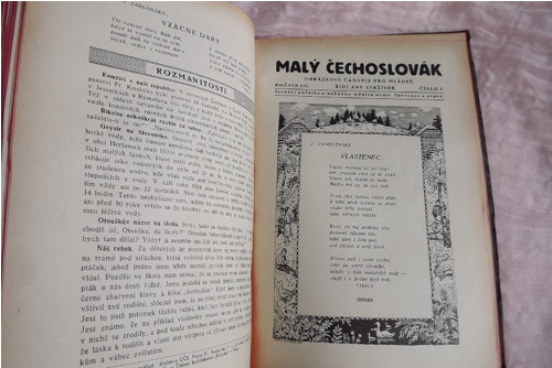 Malý Čechoslovák - obrázkový časopis.