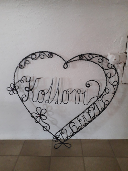 Svatební srdíčko na přání — foto 1