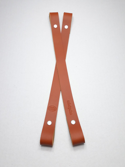 Popruh kožený MEDOVÝ RUČNÍ PRÁCE dl.60cm
