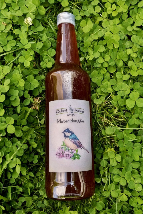 Domácí sirup Mateřídouška 500ml