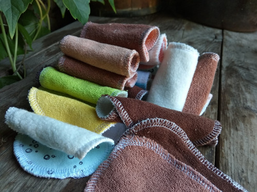 Mix froté kosmetické tampony 10 ks