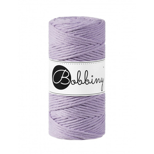 Bobbiny Macrame Regular 3mm - levandulová - 4m — foto 1