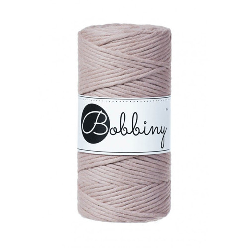 Bobbiny Macrame Regular 3mm - perlová - 4m