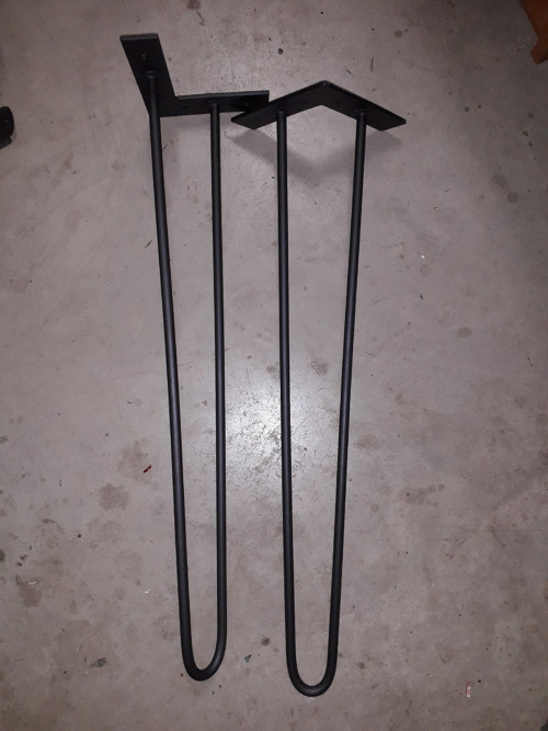 Retro nohy hairpin legs