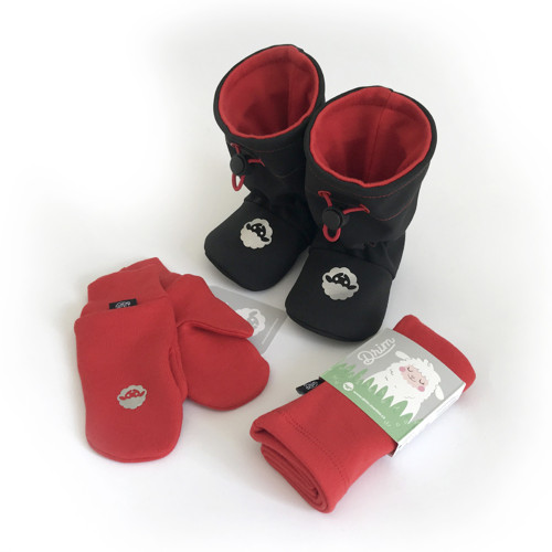 Merino set na přání (black/red) — foto 1