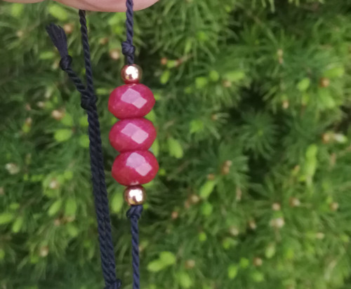 Brazilský rubín, hedvábí — foto 1