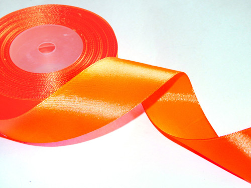 Saténová stuha, WS8020, oranžová