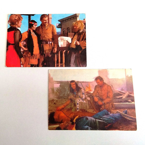 POHLEDNICE Vinnetou - Old Shatterhand — foto 1