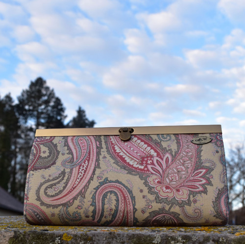 Rámečková peněženka - Paisley — foto 1