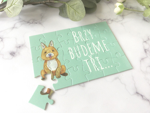 Puzzle brzy budeme tři! — foto 1