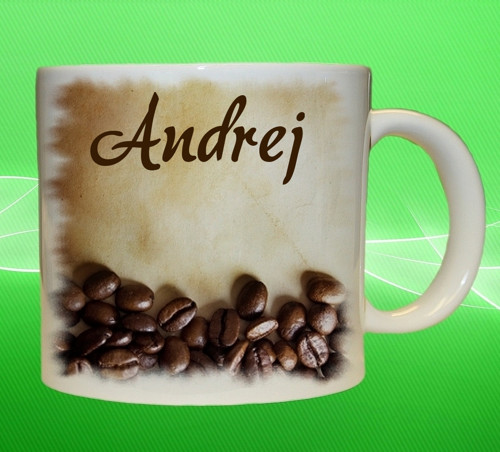 Hrnek se jménem ANDREJ