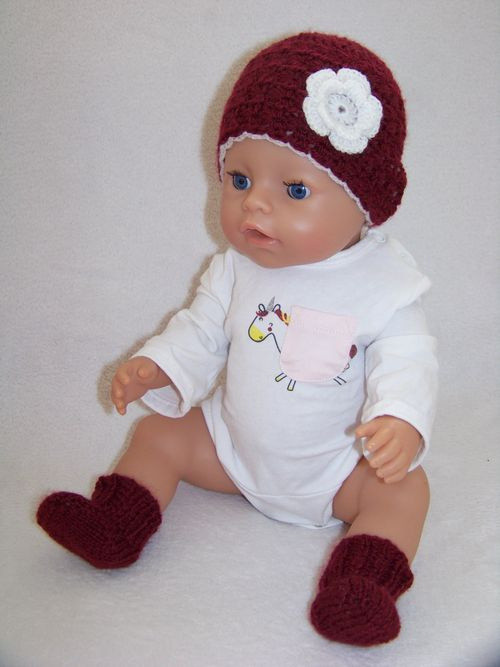 Setík čepička a ponožky pro Baby born