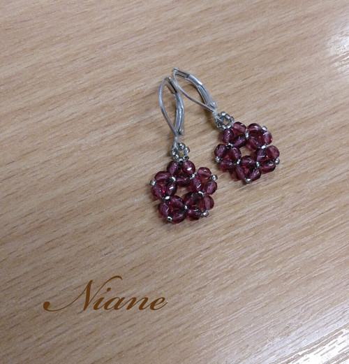 Věneček do uší - malinový keř — foto 1