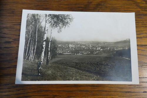 Příbram, stará pohlednice, nakl. V. Šulc
