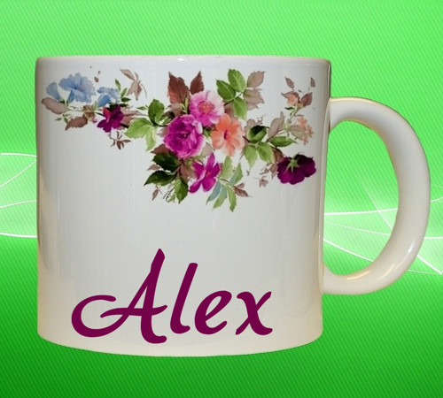 Hrnek se jménem ALEX