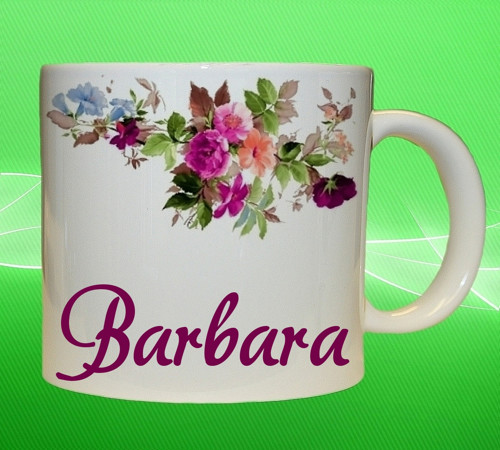 Hrnek se jménem BARBARA
