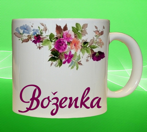 Hrnek se jménem BOŽENKA