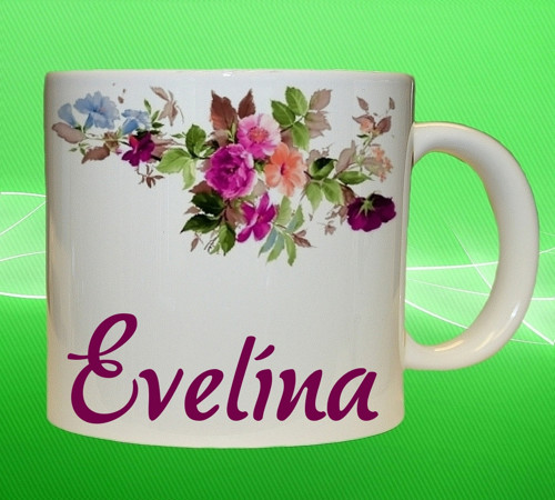 Hrnek se jménem EVELÍNA — foto 1