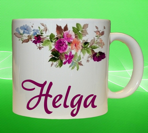 Hrnek se jménem HELGA