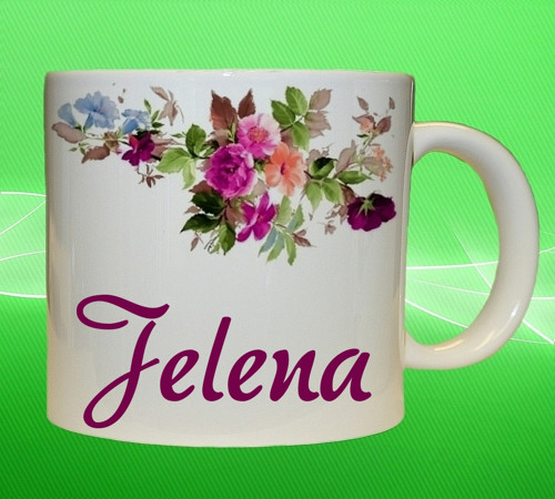 Hrnek se jménem JELENA